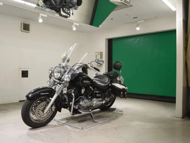 Yamaha Dragstar 1100 2006, чёрный, фото 4