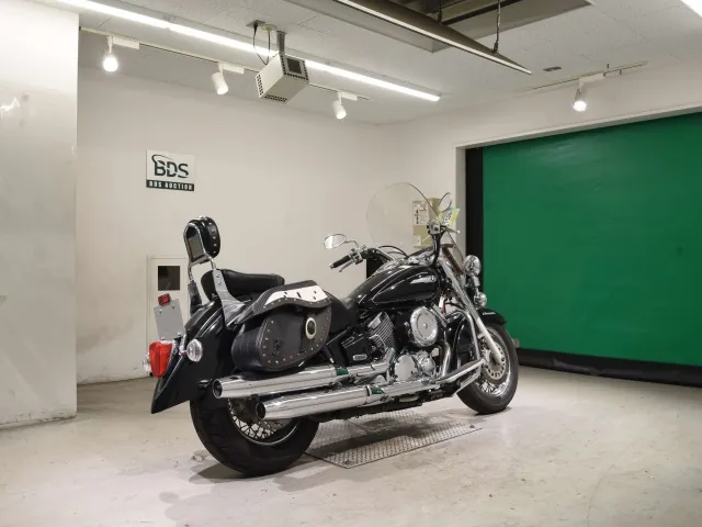 Yamaha Dragstar 1100 2006, чёрный, фото 5