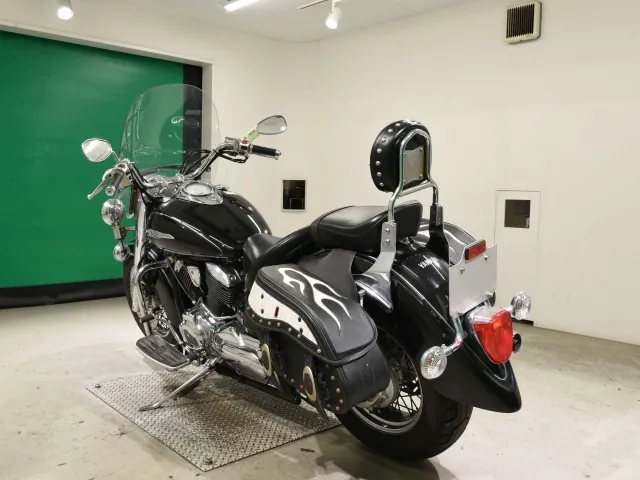 Yamaha Dragstar 1100 2006, чёрный, фото 6