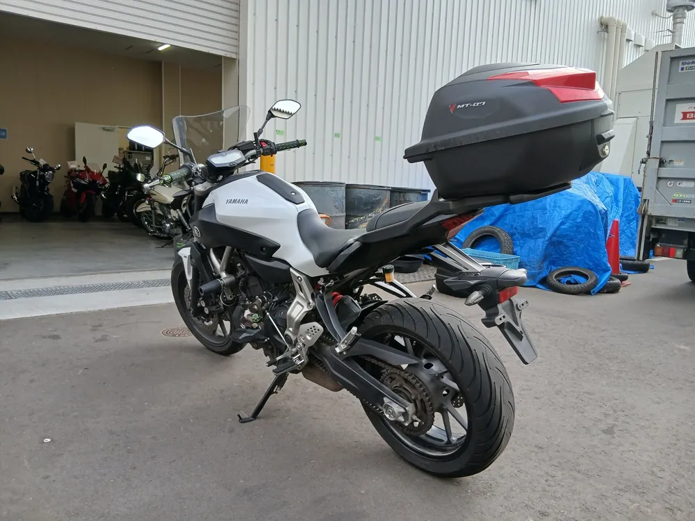 Yamaha MT-07 2016, p white, фото 5