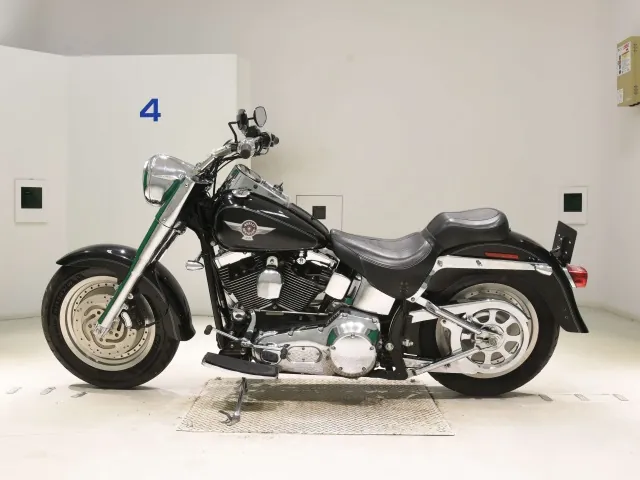 Harley-Davidson FLSTF 1450 2006, чёрный, фото 2