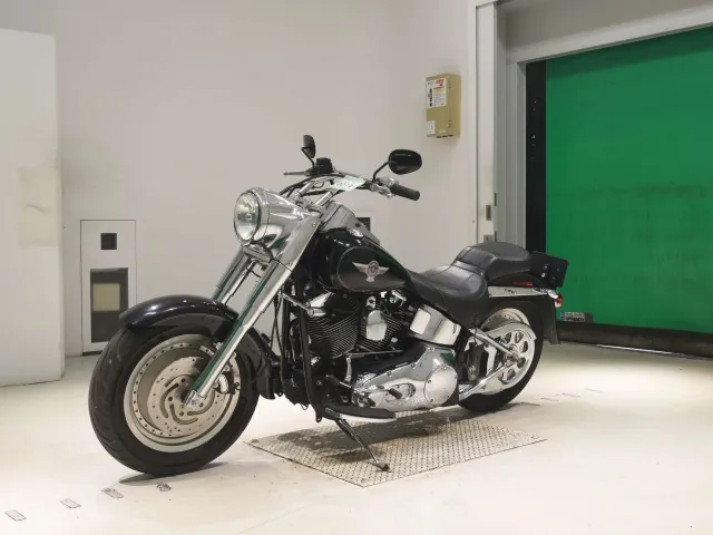 Harley-Davidson FLSTF 1450 2006, чёрный, фото 4