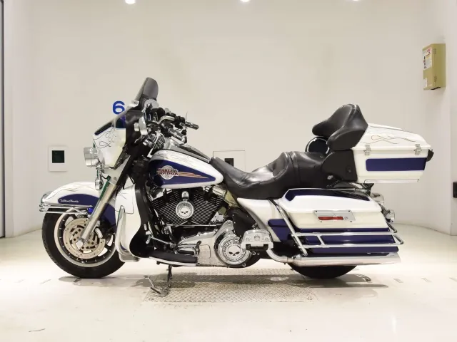 Harley-Davidson FLHTCU1580 2007, white | blue, фото 2