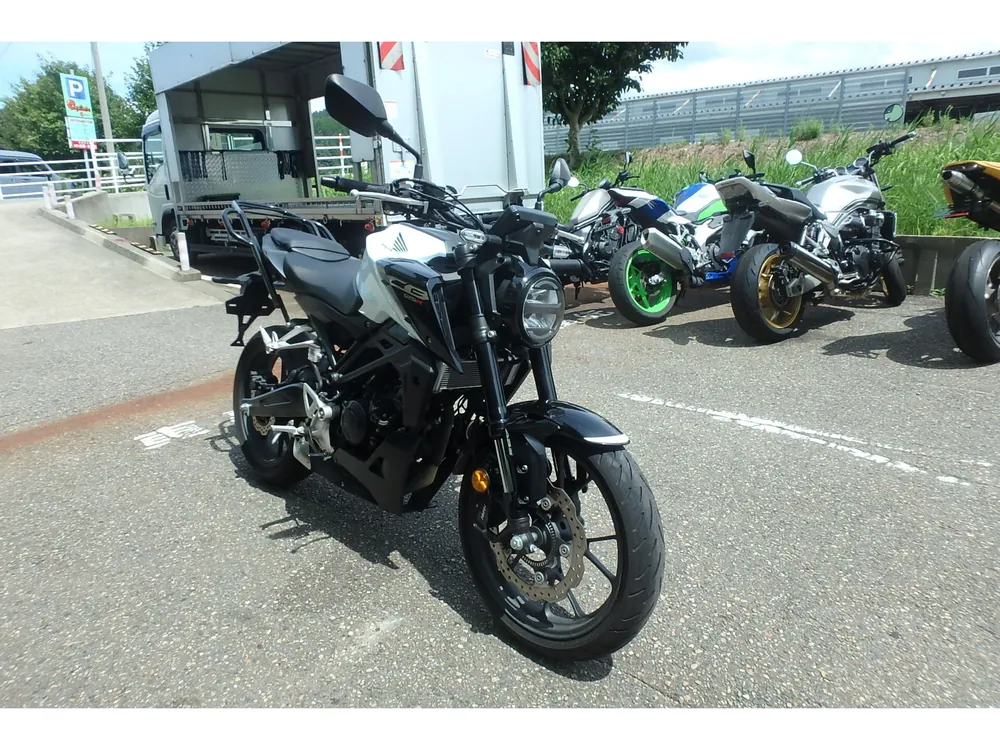 Honda CB125R JC91, white/black, фото 3
