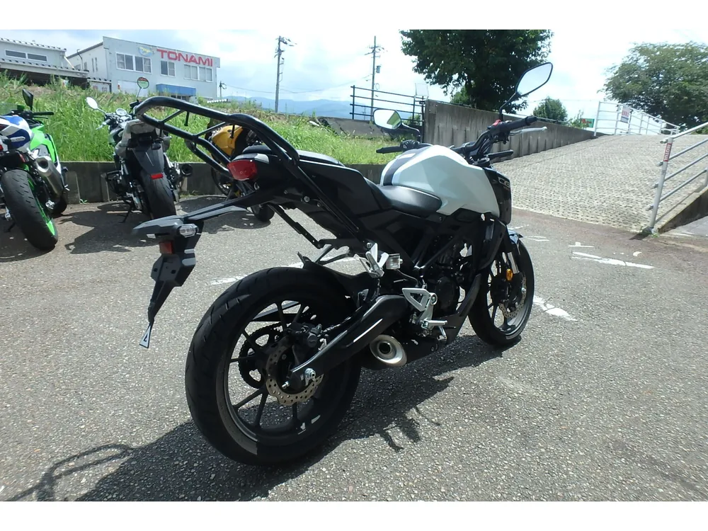 Honda CB125R JC91, white/black, фото 7