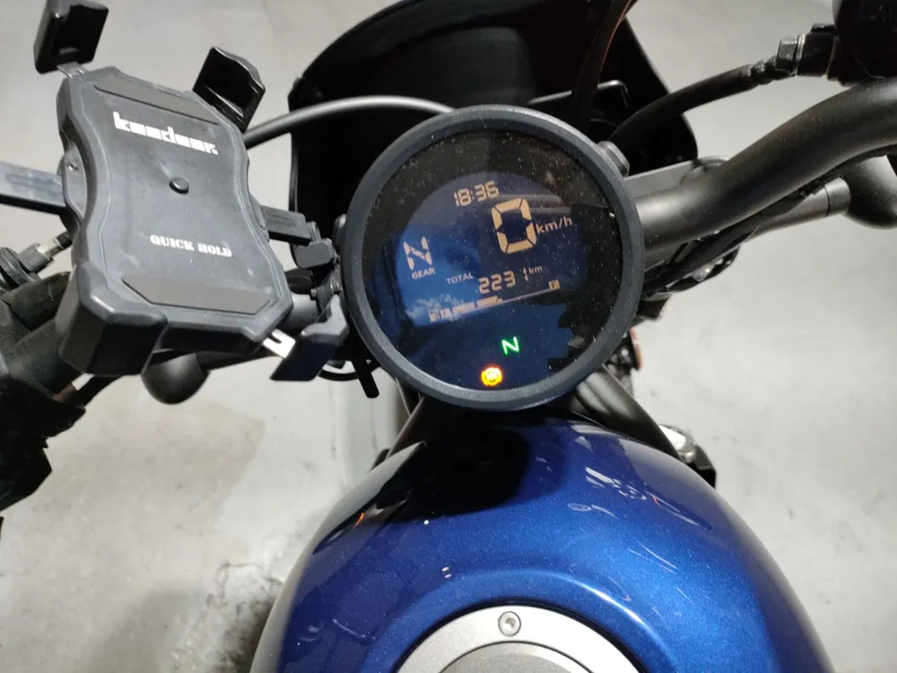 Honda Rebel 250, синий, фото 5