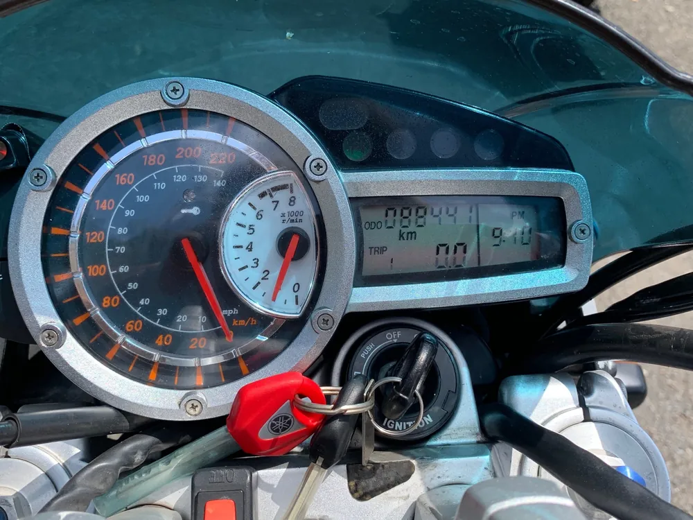Yamaha BT1100BURUDOKKU 2007, синий, фото 5