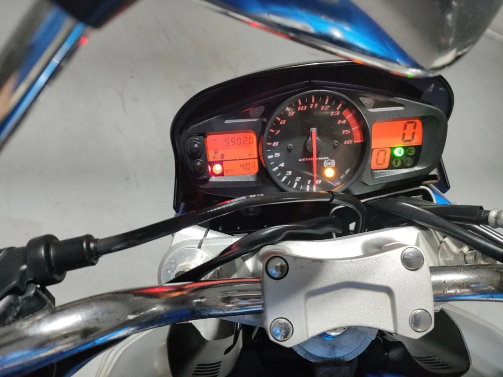 Suzuki GSR400, синий, фото 5