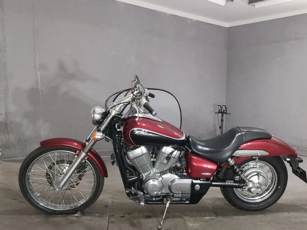Honda Shadow 400 2010, чёрный, красный, фото 2