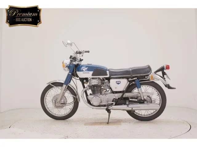 Honda CB350 1969, white | blue, фото 2
