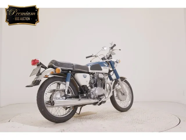 Honda CB350 1969, white | blue, фото 5