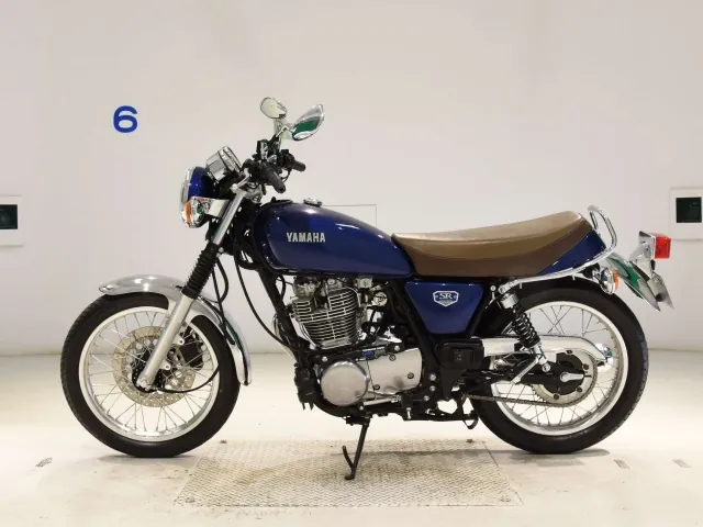 Yamaha SR400 2021, navy blue, фото 2