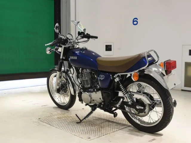 Yamaha SR400 2021, navy blue, фото 6
