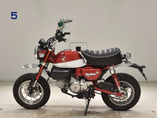 Honda Monkey 125, белый, красный, фото 2