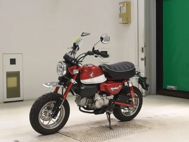 Honda Monkey 125, белый, красный, фото 4