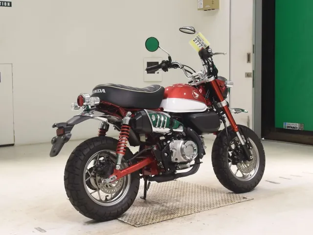 Honda Monkey 125, белый, красный, фото 5