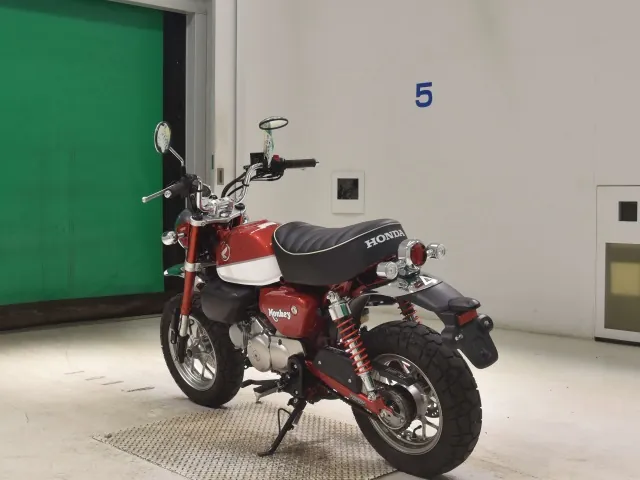 Honda Monkey 125, белый, красный, фото 6