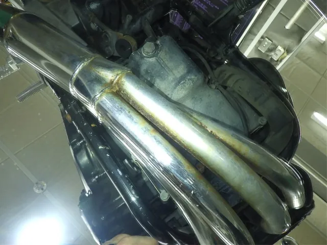 Suzuki GSX400 Impulse 1995, синий, фото 7