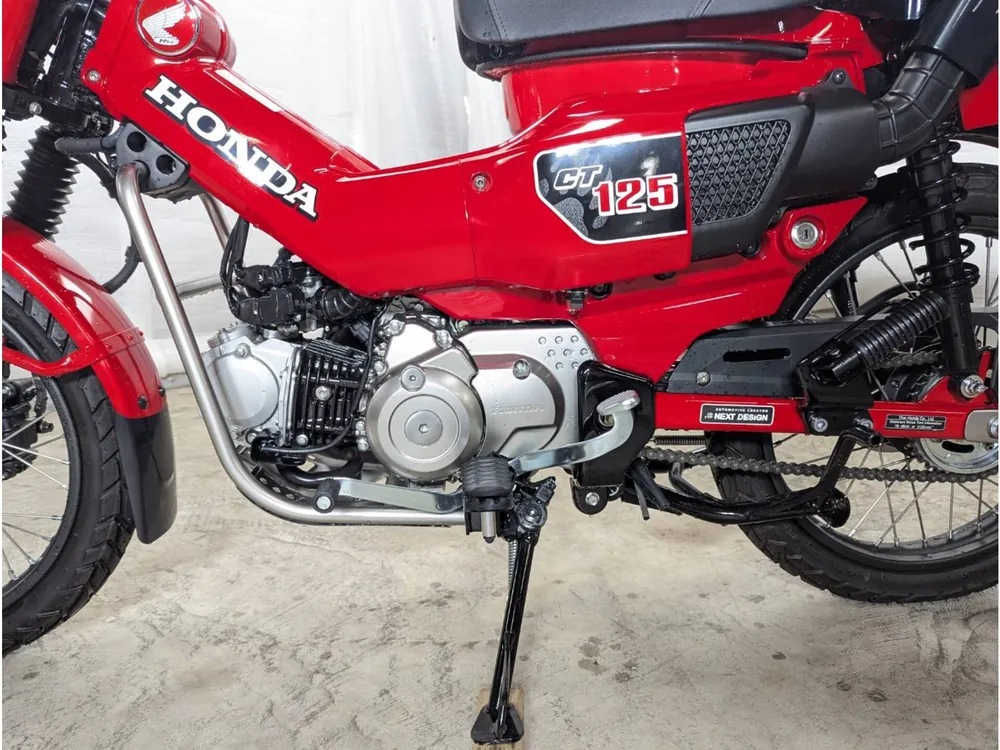 Honda CT125 Hunter Cub, красный, фото 8