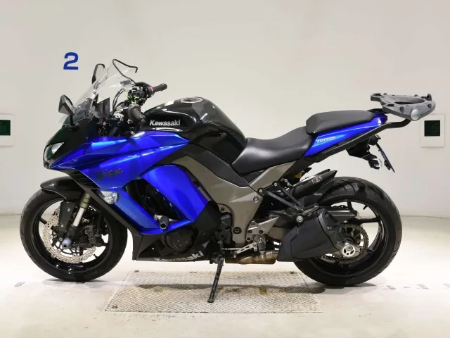 Kawasaki Ninja 1000 2011, black | blue, фото 2