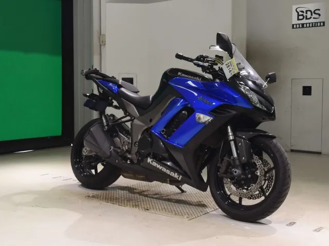 Kawasaki Ninja 1000 2011, black | blue, фото 3