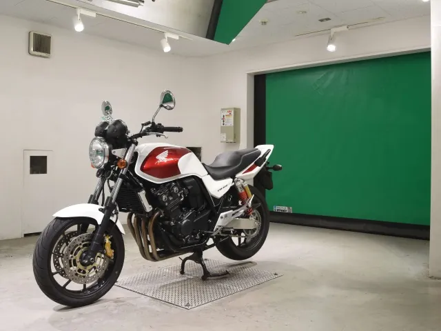 Honda CB400SB 2016, white | red, фото 4