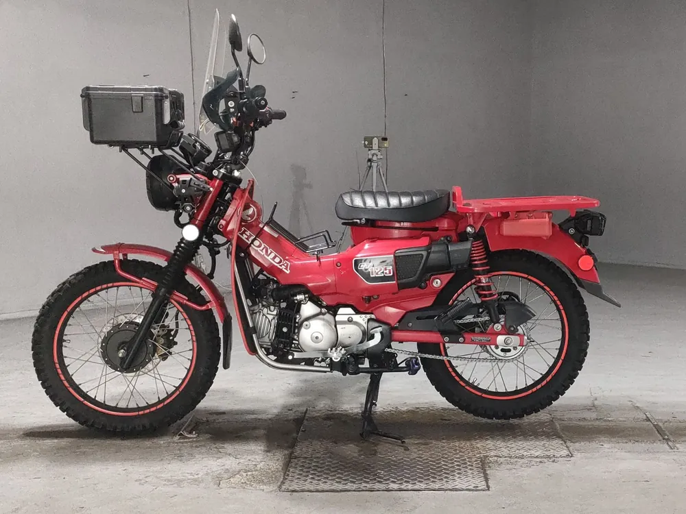 Honda CT125 Hunter Cub, красный, фото 2