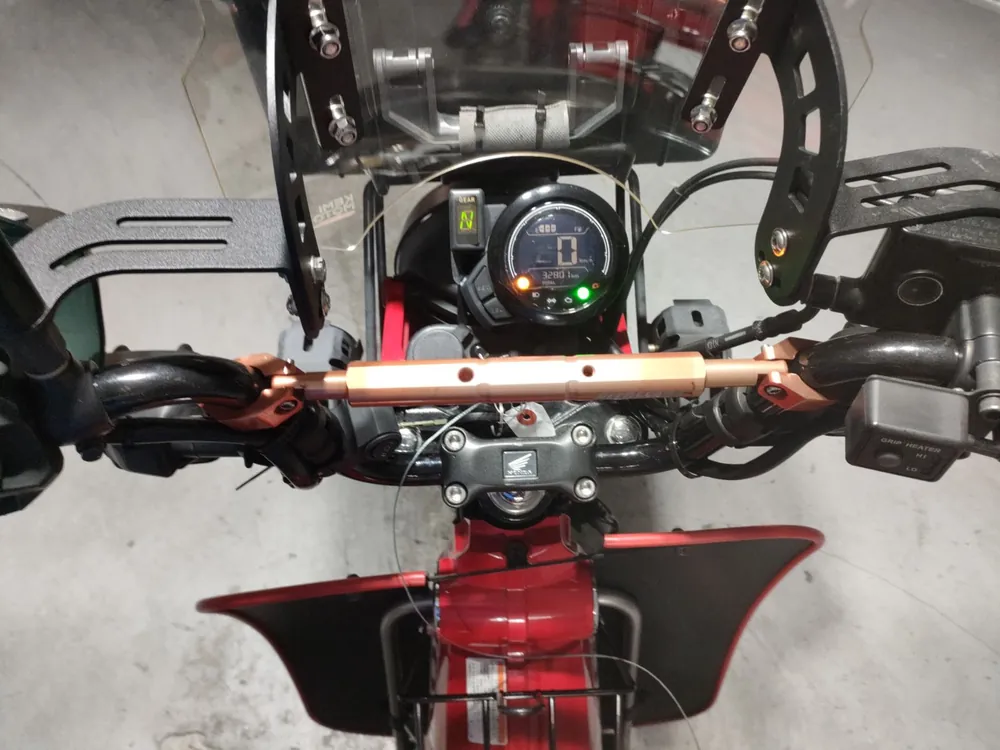 Honda CT125 Hunter Cub, красный, фото 5