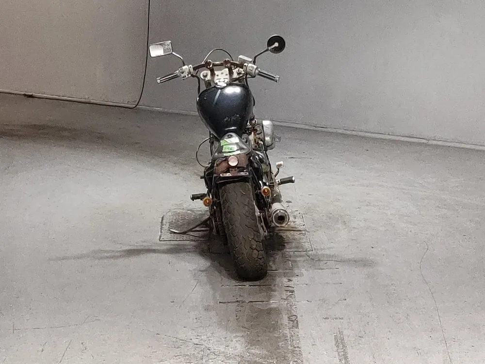 Honda Steed 400 1994, чёрный, фото 4