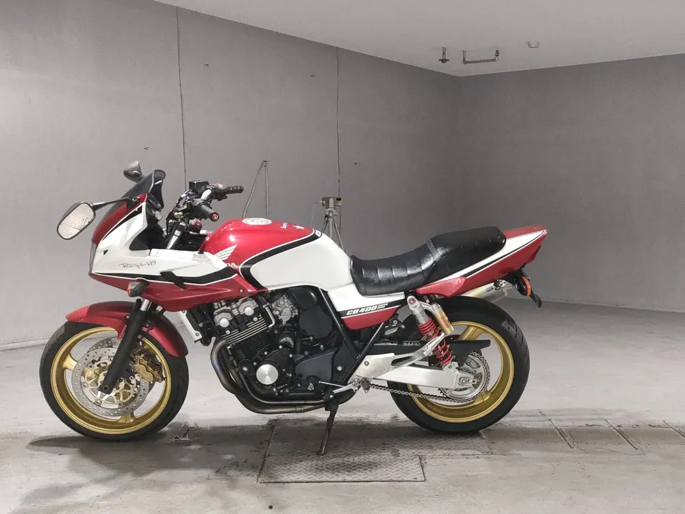 Honda CB400 Super Four 2003, white / red, фото 2