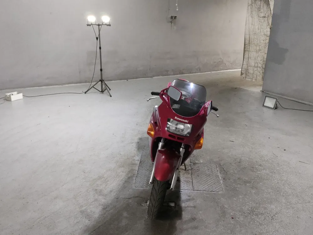 Kawasaki ZZ-R250, красный, фото 3