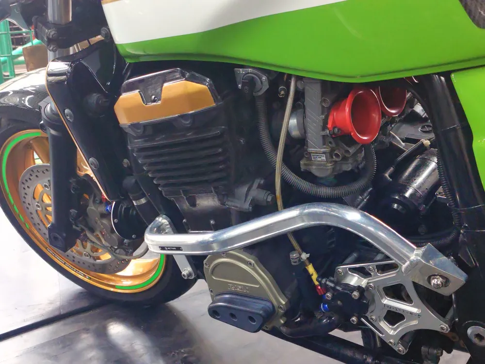 Kawasaki ZRX1100 1999, зелёный, фото 11