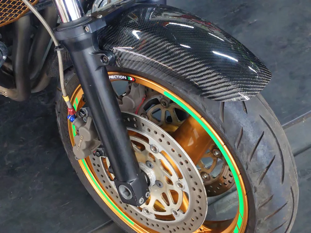 Kawasaki ZRX1100 1999, зелёный, фото 15