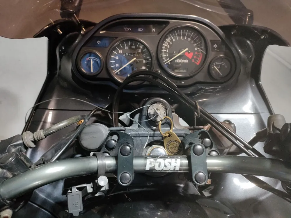 Kawasaki ZX400N 2002, серый, фото 5