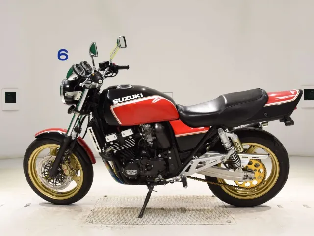 Suzuki GSX400 2010, красный, чёрный, фото 2