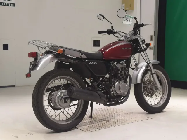 Honda CB223S, красный, фото 5