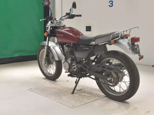 Honda CB223S, красный, фото 6