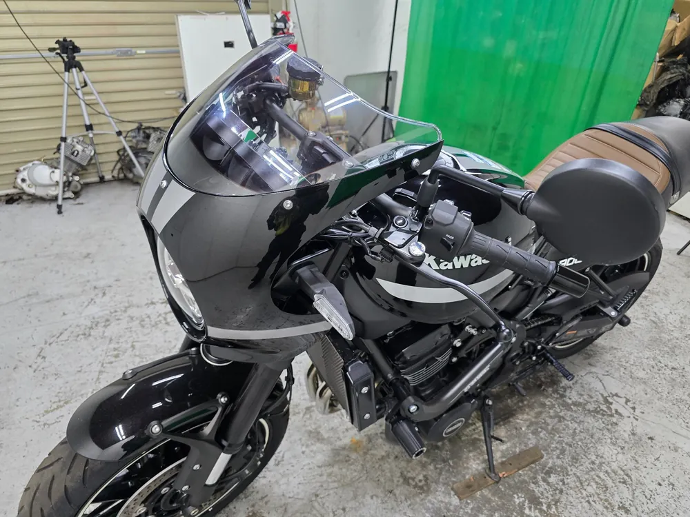 Kawasaki Z900RS 2022, чёрный, фото 12