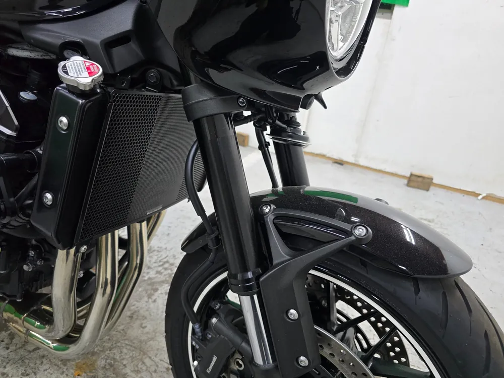 Kawasaki Z900RS 2022, чёрный, фото 8