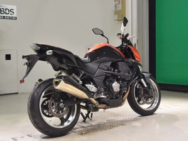 Kawasaki Z1000-3 2009, black | orange, фото 5