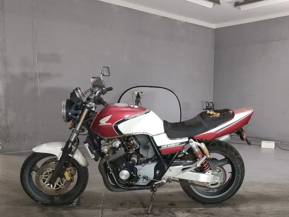 Honda CB400 Super Four 2003, white / red, фото 2