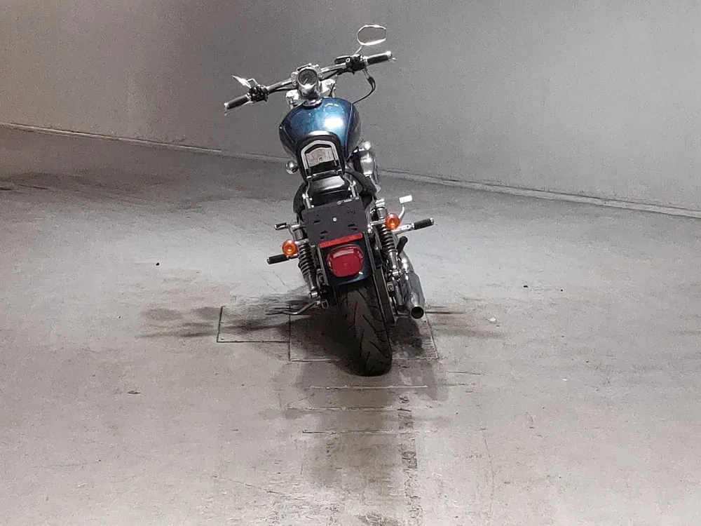 Harley-Davidson XL883C 2004, синий, фото 4