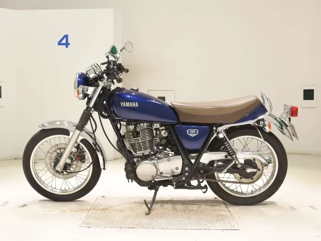 Yamaha SR400 Final Edition Limited 2022, navy blue, фото 2