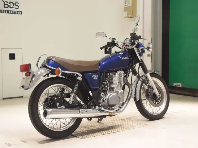 Yamaha SR400 Final Edition Limited 2022, navy blue, фото 5