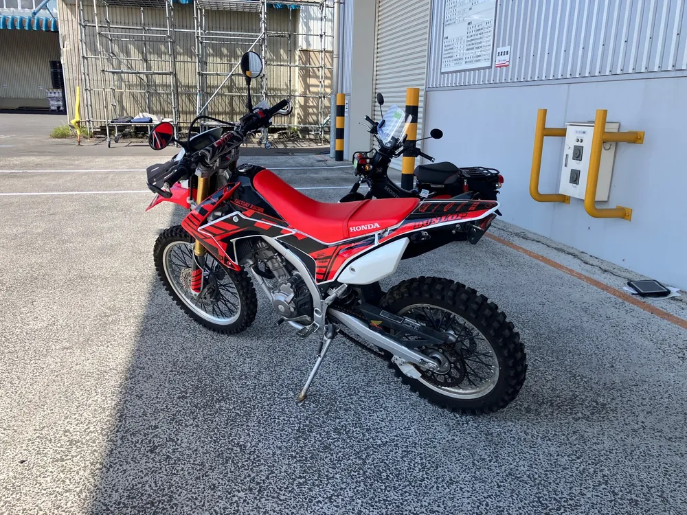 Honda CRF250L, чёрный, красный, фото 2
