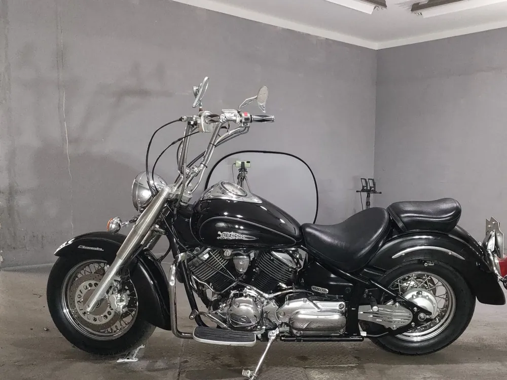 Yamaha Dragstar 1100 2003, чёрный, фото 2