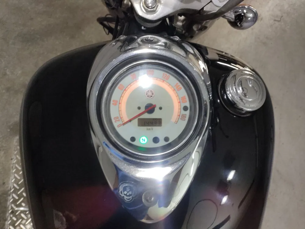 Yamaha Dragstar 1100 2003, чёрный, фото 5