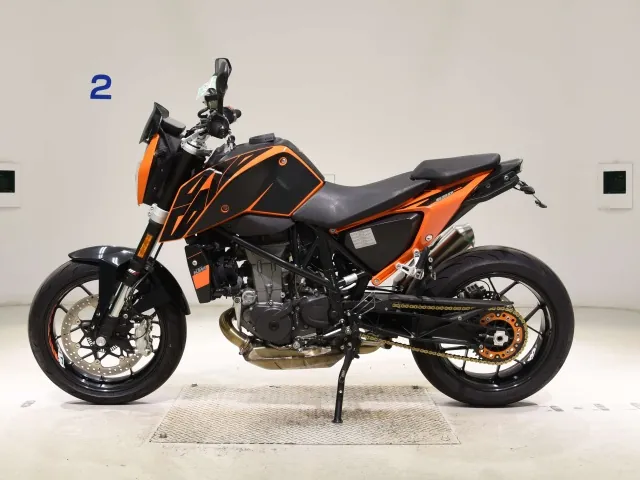 KTM 690 Duke 2017, black | orange, фото 2