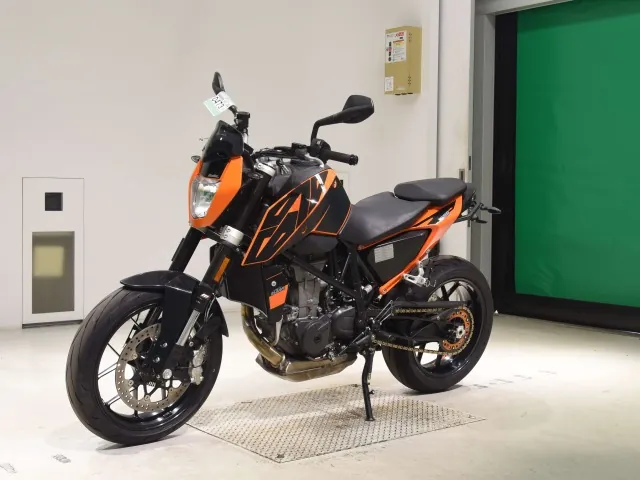 KTM 690 Duke 2017, black | orange, фото 4