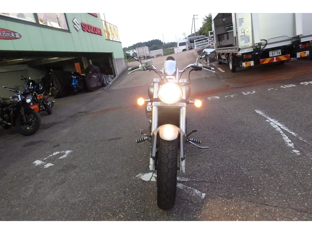 Suzuki Boulevard 400 2007, серебристый, фото 2